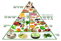 营养平衡膳食的金字塔，来看看你的饮食方式对